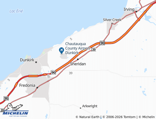 Mapa MICHELIN Sheridan - ViaMichelin