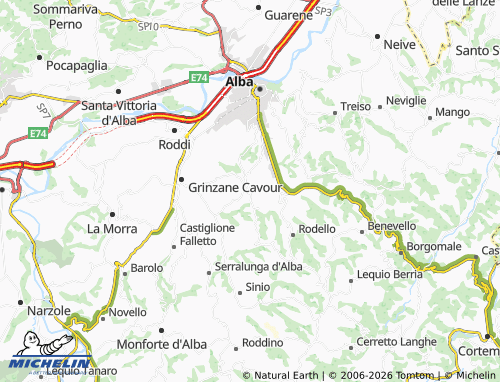 Mappa MICHELIN Diano d'Alba - ViaMichelin