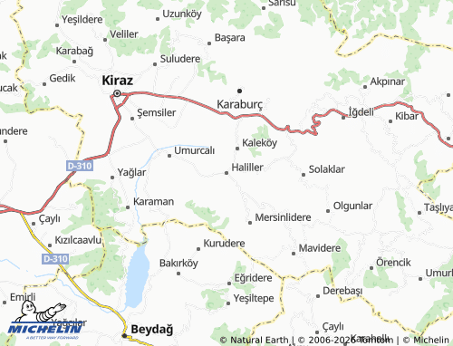 MICHELIN Haliller map - ViaMichelin