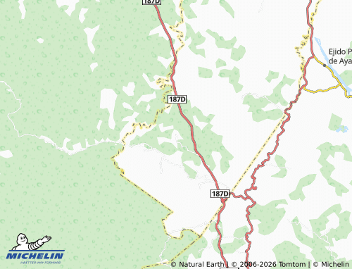 Mapa MICHELIN Chimalapa Segunda Sección - ViaMichelin
