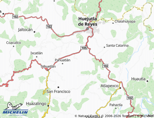 Mappa MICHELIN Xiquila - ViaMichelin