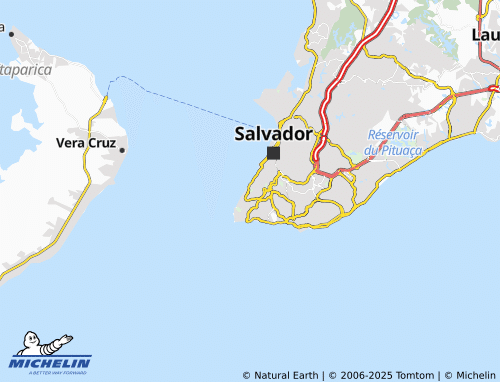 MICHELIN Canela map - ViaMichelin