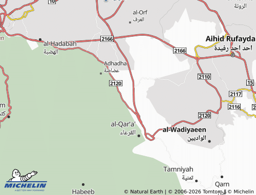 MICHELIN-Landkarte al-Khazzam - ViaMichelin