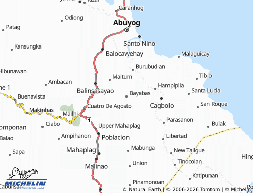 MICHELIN Bayabas map - ViaMichelin