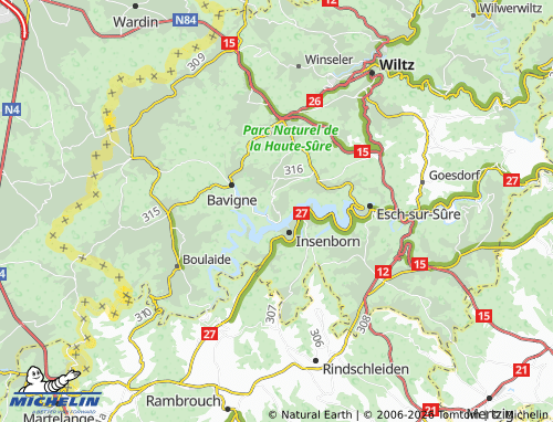 Mapa MICHELIN Liefrange - ViaMichelin