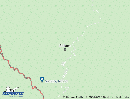 Mappa MICHELIN Falam - ViaMichelin