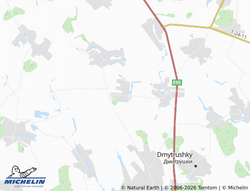 Mappa MICHELIN Berestivets - ViaMichelin