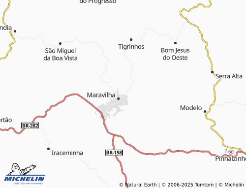 MICHELIN José de Anchieta map - ViaMichelin