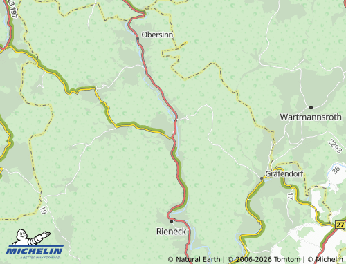 Mappa MICHELIN Burgsinn - ViaMichelin