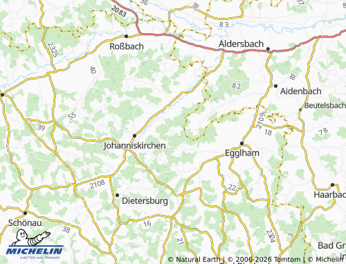 MICHELIN Haibach map - ViaMichelin