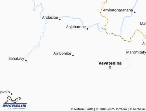 MICHELIN Ambohibe map - ViaMichelin