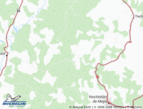 Mapa MICHELIN Vallecitos - ViaMichelin