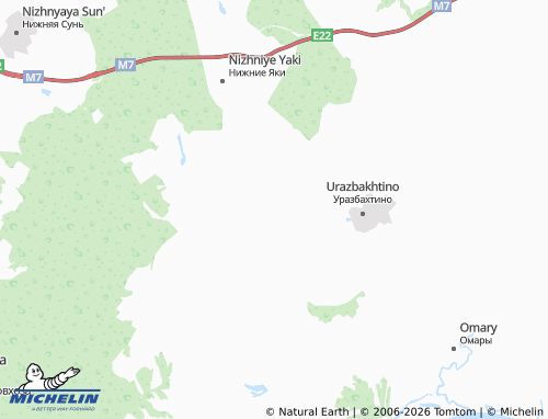 MICHELIN-Landkarte Bukeni - ViaMichelin