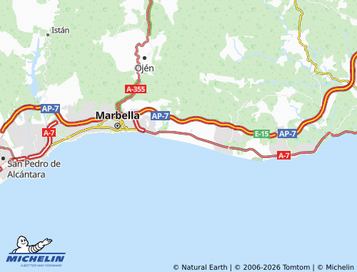MICHELIN Los Monteros map - ViaMichelin