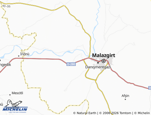 MICHELIN Okçuhan map - ViaMichelin