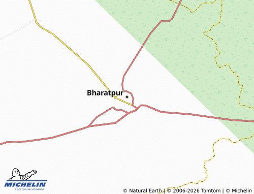 Kaart MICHELIN Bharatpur - ViaMichelin