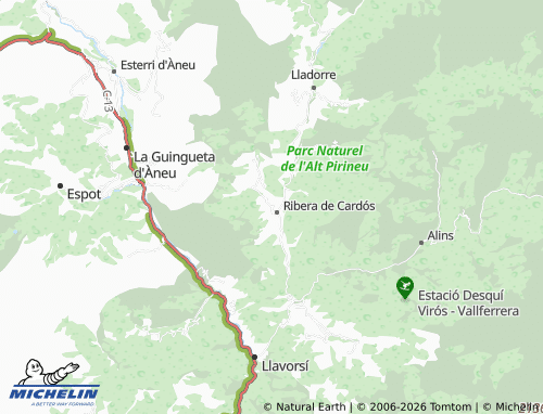 MICHELIN Surri map - ViaMichelin