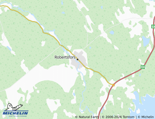 MICHELIN Robertsfors map - ViaMichelin