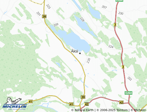MICHELIN Puhtaleiva map - ViaMichelin