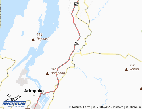 MICHELIN Frankadua map - ViaMichelin