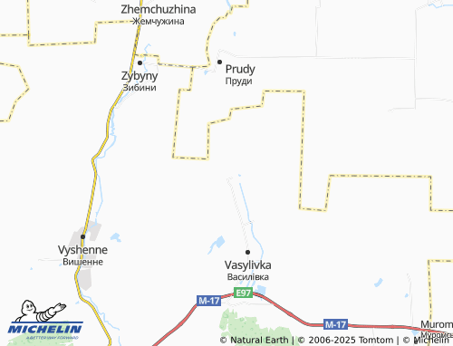 MICHELIN Pavlivka map - ViaMichelin