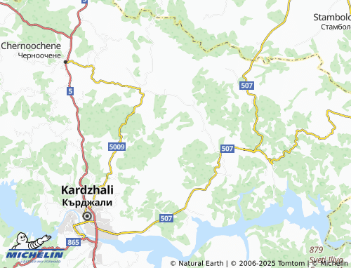 MICHELIN Bolyartsi map - ViaMichelin