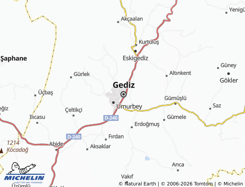 Mappa MICHELIN Özyurt - ViaMichelin