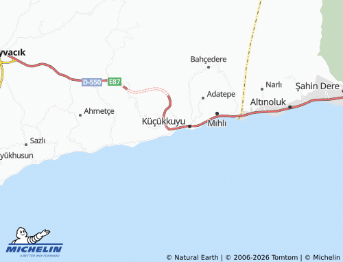 MICHELIN Sahil map - ViaMichelin