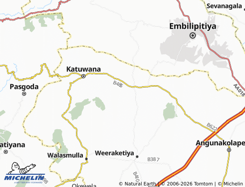 Mapa MICHELIN Adalugoda - ViaMichelin