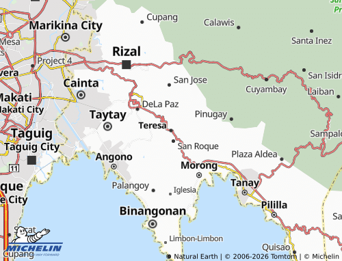 Mappa MICHELIN Teresa - ViaMichelin