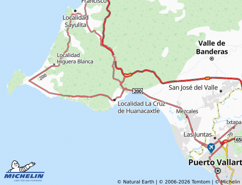 Carte MICHELIN Paraíso del Mango - ViaMichelin