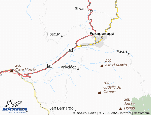 Mappa MICHELIN El Placer - ViaMichelin
