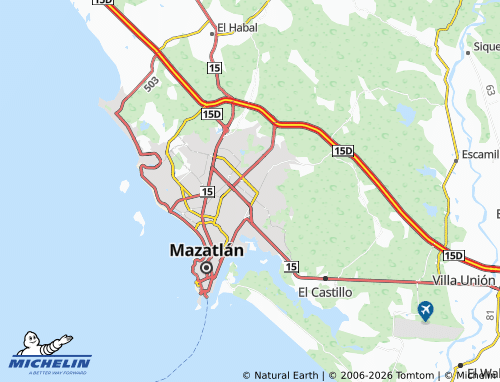 Mappa MICHELIN Vistas del Mar - ViaMichelin