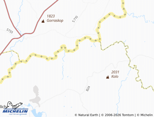 MICHELIN Ha Rantai map - ViaMichelin