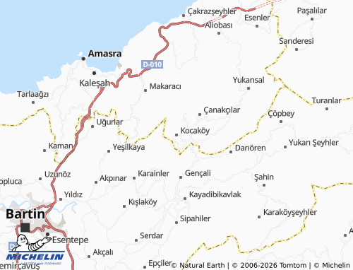 MICHELIN Kocaköy map - ViaMichelin