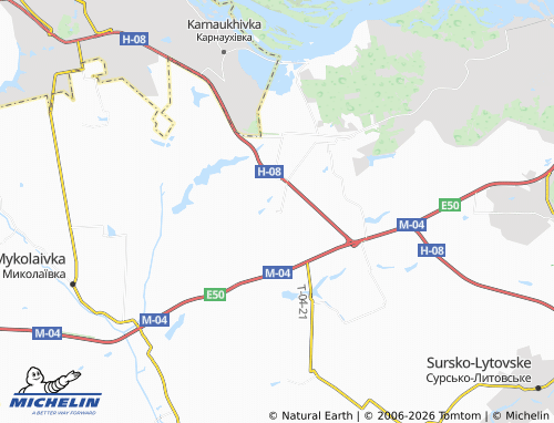 Mappa MICHELIN Horkoho - ViaMichelin