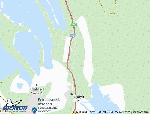 MICHELIN Shuyskaya map - ViaMichelin