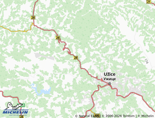 Mapa MICHELIN Volujac - ViaMichelin