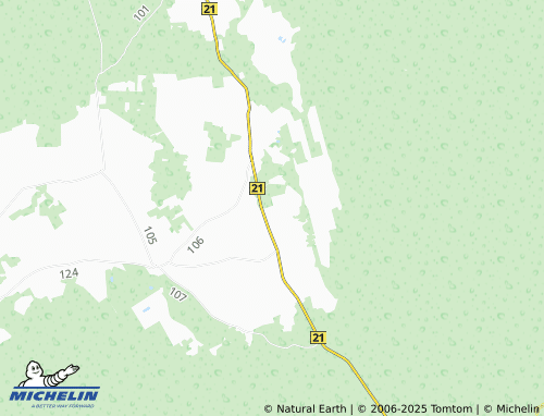 MICHELIN-Landkarte Alekvere - ViaMichelin
