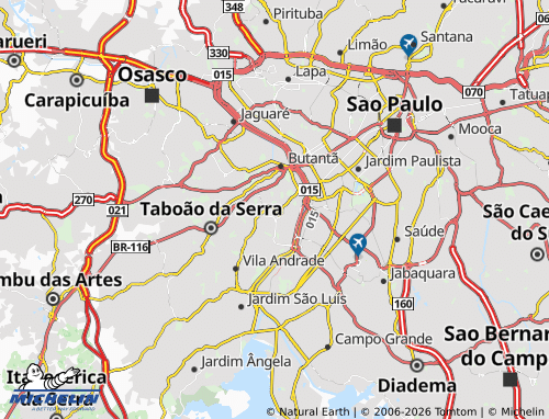 Carte MICHELIN Morumbi - ViaMichelin