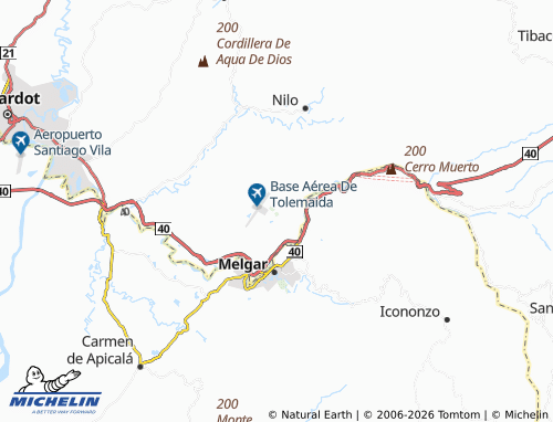 Carte MICHELIN Tolemaida - ViaMichelin