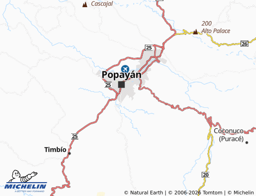 Mapa MICHELIN Plateado - ViaMichelin