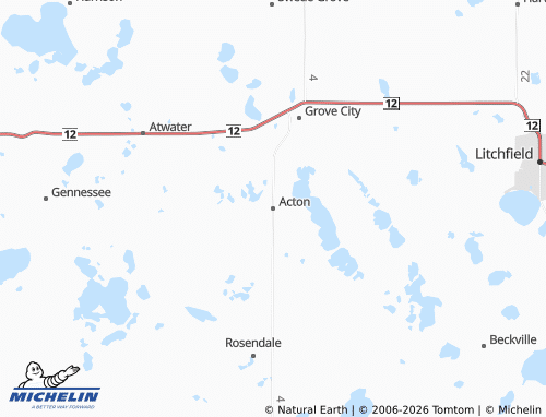 Mappa MICHELIN Acton - ViaMichelin
