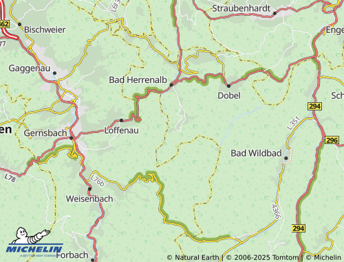 MICHELIN Zieflesberg map - ViaMichelin