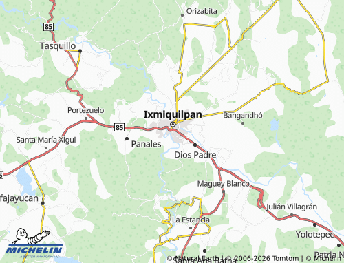 MICHELIN De Jesús map - ViaMichelin