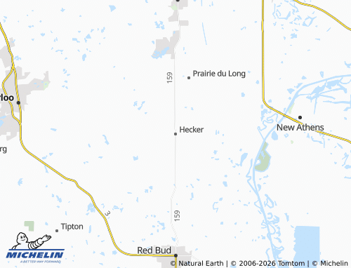 Mappa MICHELIN Hecker - ViaMichelin