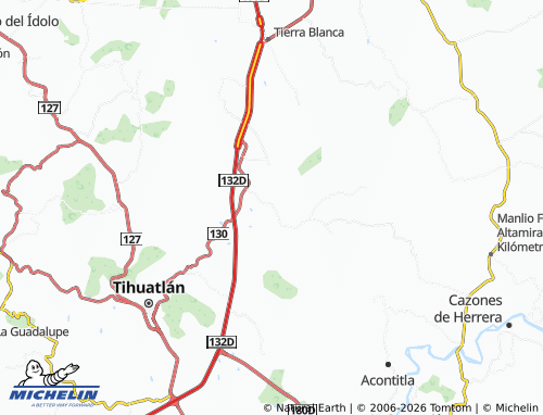 Mapa MICHELIN El Coyol - ViaMichelin