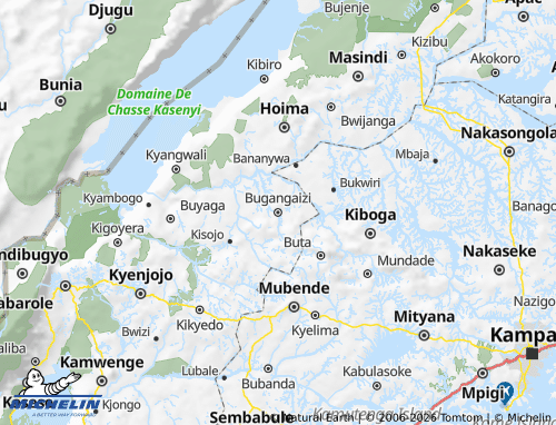 Kaart MICHELIN Bugangaizi - ViaMichelin
