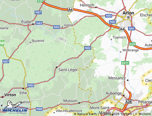Kaart MICHELIN Châtillon - ViaMichelin