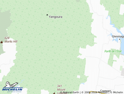 Mapa MICHELIN Walhalla East - ViaMichelin